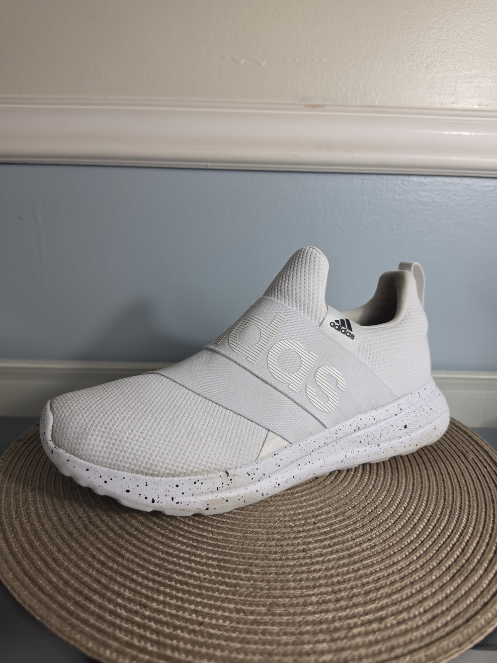 Adidas White Slip On Sneaker Mens Size 8